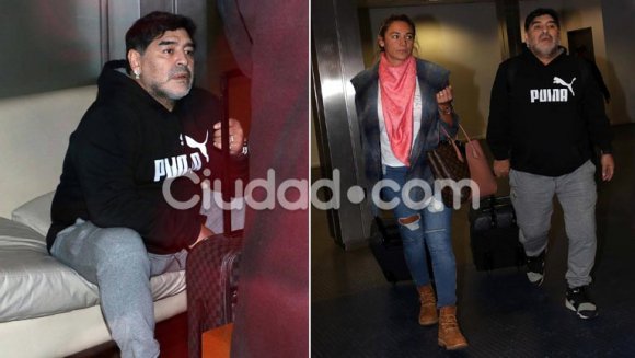 Maradona no pudo viajar y se pudrió todo