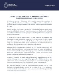 Pusieron el gancho: Milei y Jorge Macri acordaron el traspaso de las líneas de colectivos a la Ciudad