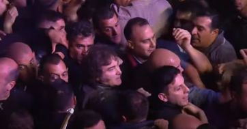 Javier Milei presentó el armado libertario en un multitudinario en el Parque Lezama