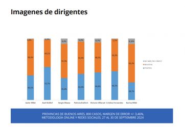 Axel Kicillof domina en la Provincia y a Javier Milei lo miran de reojo, según una encuesta