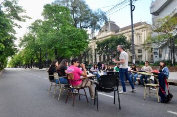 Tomas, clases públicas y cortes de calles en la previa al paro universitario del jueves