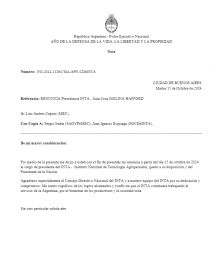 Renunció el presidente del INTA y crecen los temores por un fuerte ajuste en el organismo