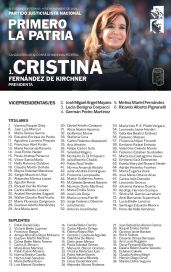 La Junta electoral oficializó la lista de CFK y Quintela tiene 24 horas para conseguir avales