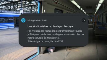 Paro de transporte: fuerte adhesión a la medida de fuerza