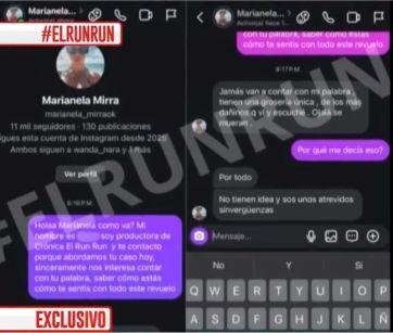 Marianela Mirra explotó con un programa de televisión