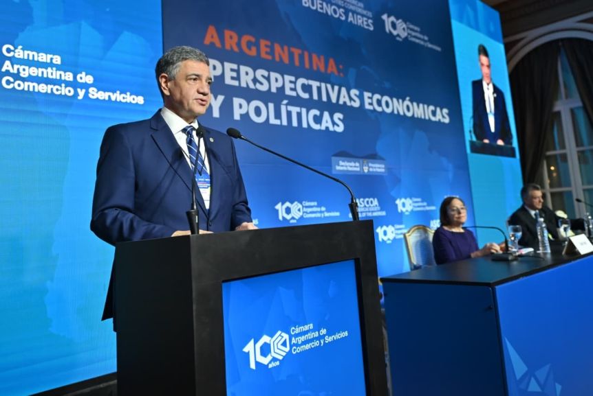 “Si al privado no le va bien, el país no tiene futuro”: mensaje de Jorge Macri en el COA
