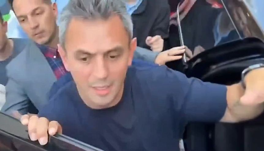 Otra vez la violencia: Karina y Martín Menem tuvieron que huir durante una caravana