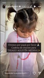 Thiago Medina presenta una leve mejoría y crecen las esperanzas de su pronta recuperación