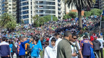 Kicillof en Mar del Plata: mala organización, sin discurso y con la interna a flor de piel
