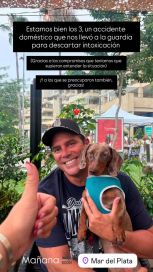 Matías Alé se salvó de un incendio