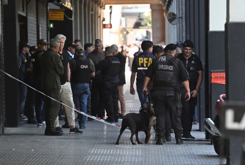 Alarma y heridos: explotó un paquete bomba en la Escuela Superior de Gendarmería