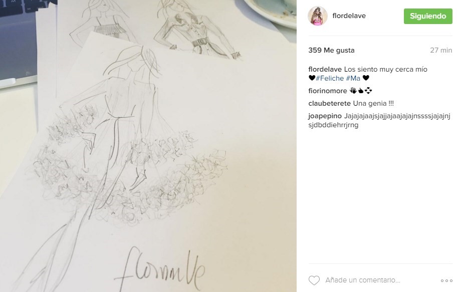 Flor de la V lanza su línea de ropa