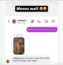 El Polaco defendió su buen nombre luego que se viralice una foto íntima