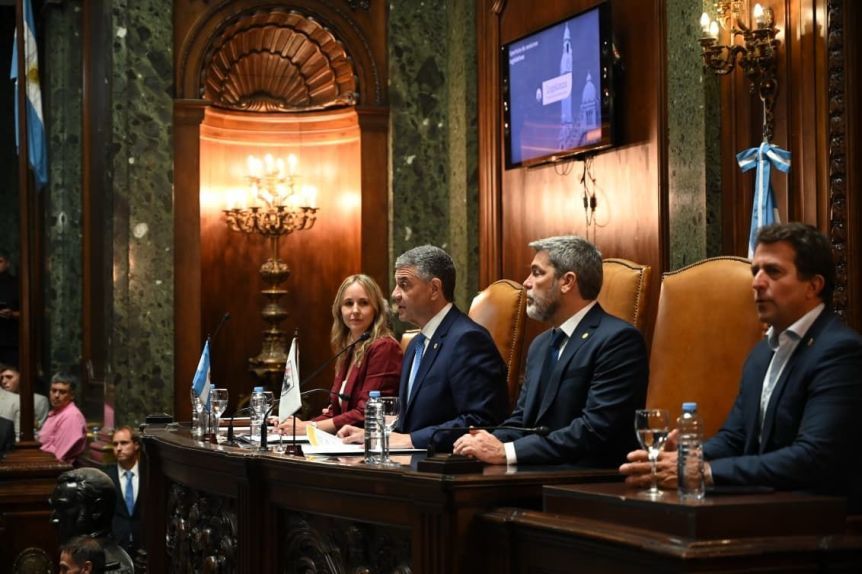 Seguridad, calle y coparticipación: los ejes del discurso de Macri