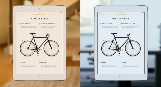 Lo nuevo de iPad: tablet True Tone