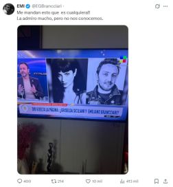 Griselda Siciliani y Emiliano Brancciari hablaron del vínculo que los une
