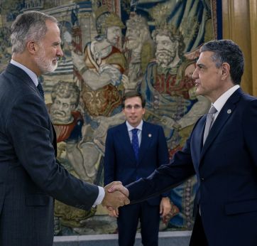 Macri le entregó al Rey de España la Declaración Iberoamericana de Alcaldes 