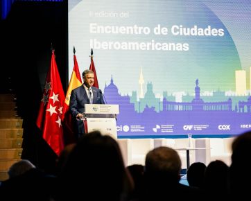Macri le entregó al Rey de España la Declaración Iberoamericana de Alcaldes 